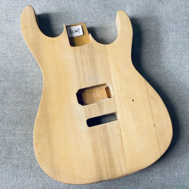 Single Humbucker Guitar Basswood Body DIY Project image 1