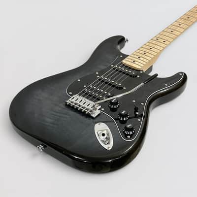 Fender Squier Affinity Series Stratocaster FMT HSS Electric Guitar - Black Burst image 11