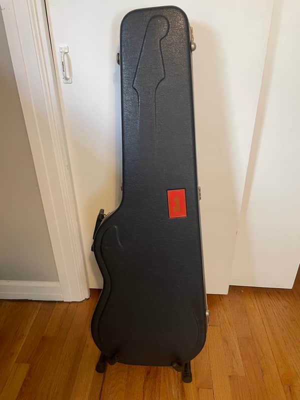 Fender Red Label Molded Vintage Chainsaw Case Stratocaster/Telecaster 1990s 1990s - Black image 1