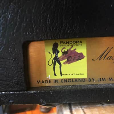 Marshall JMP 2203 with Dave Hopkins Pandora Mod 1977 image 5