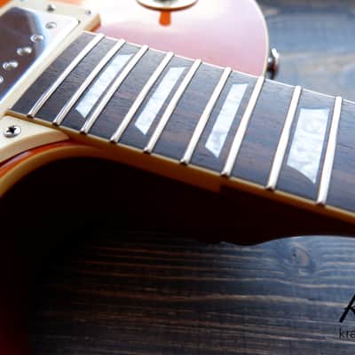 Grass Roots G-LP-50S Limited Model Honey Sunburst Les Paul image 15
