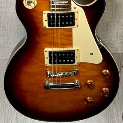 Used Epiphone Les Paul Classic Tobacco Burst w/case TSS1143 image 2