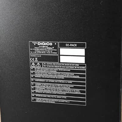 Digico S21 Plus Package - D2 Rack - Madi B Card - Prox Flip Case image 7