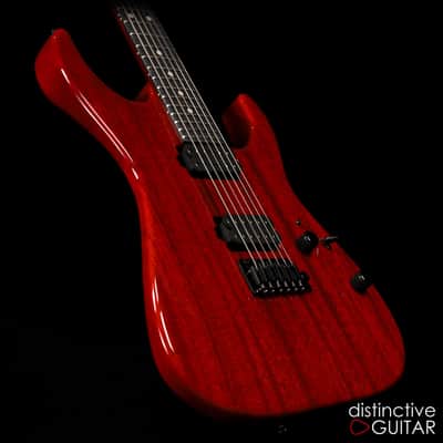 Tom Anderson Guitarworks Arc Angel Player - Transparent Cherry - 24.75 & Mahogany image 5