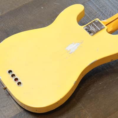 Unplayed! 2021 Fender Limited Edition Custom Shop 1951 Reissue Precision Bass Relic Aged Nocaster Blonde + COA OHSC image 14