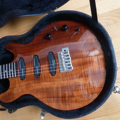 RARE!!! Hamer Mirage I Gorgeous Figured KOA Burst 1995 Case American Made in USA_195 image 2
