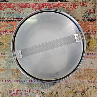 Rogers 14x5" Luxor Blue/Silver Duco Snare - Cleveland Tag image 11