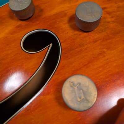 Gretsch 6120 1956 - Amber/Orange image 8