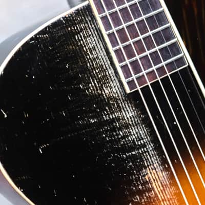 Kalamazoo (by Gibson) KG-31 Sunburst Archtop Hollow Body Acoustic Guitar w/Case image 5