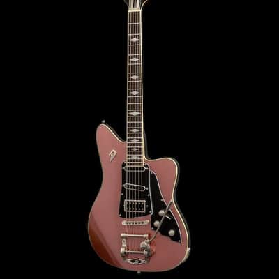Duesenberg Paloma Catalina Sunset Rose Electric Guitar with Gig Bag image 8