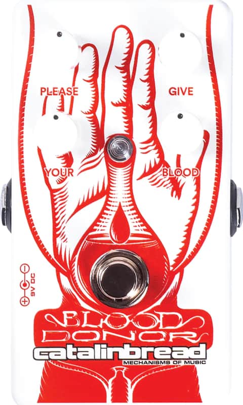Catalinbread Blood Donor Distortion/Fuzz Effects Pedal image 1