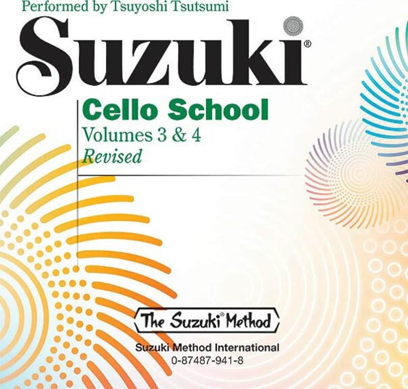Suzuki Cello School, Volumes 3 & 4: International Edition image 1