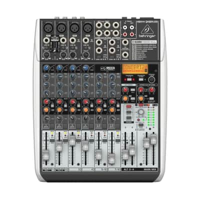 Behringer Xenyx QX1204USB Premium 12-Input 2/2-Bus Mixer with Xenyx Mic Preamps and Compressors, KLARK TEKNIK Multi-FX Processor, Wireless Option image 7