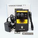 TC HELICON Voicetone T1 Adaptive Tone & Dynamics Vocal Effect Pedal With Original Box Power Supply S191100210DE3