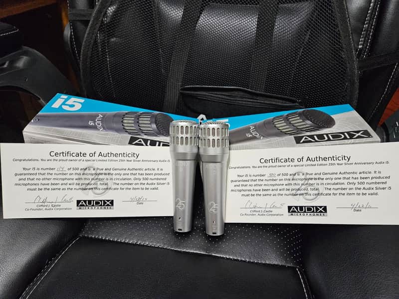 Audix i5 Limited Edition 25th Anniversary Edition NEW OLD STOCK (1 of 2) image 1