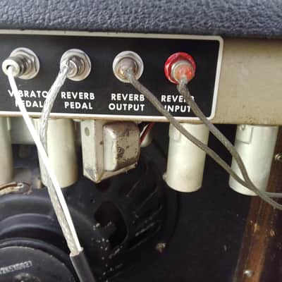 Fender Deluxe Reverb Amp 1964 - Schwarz image 11