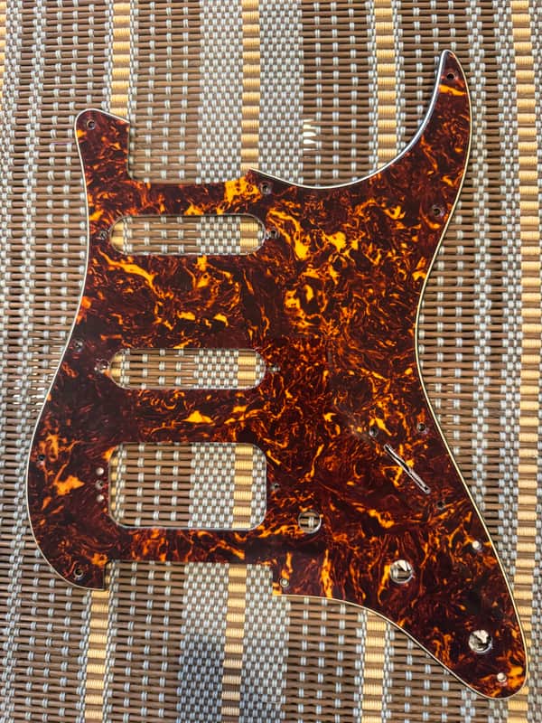 S-Style HSS 11-hole Pickguard - Tortoiseshell image 1