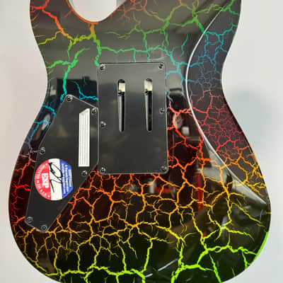 ESP LTD Eclipse '87 - Rainbow Crackle image 5