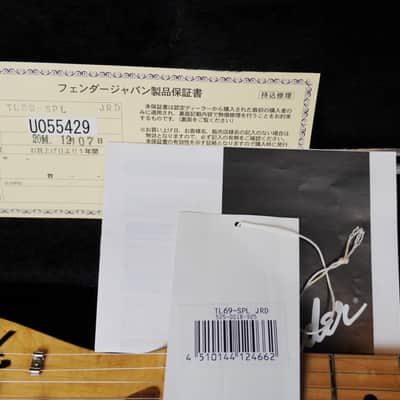 2012 Fender Japan TL69-SPL Telecaster JRD – 30th Anniversary Wagara, MIJ, Ultra Rare, Like New image 16