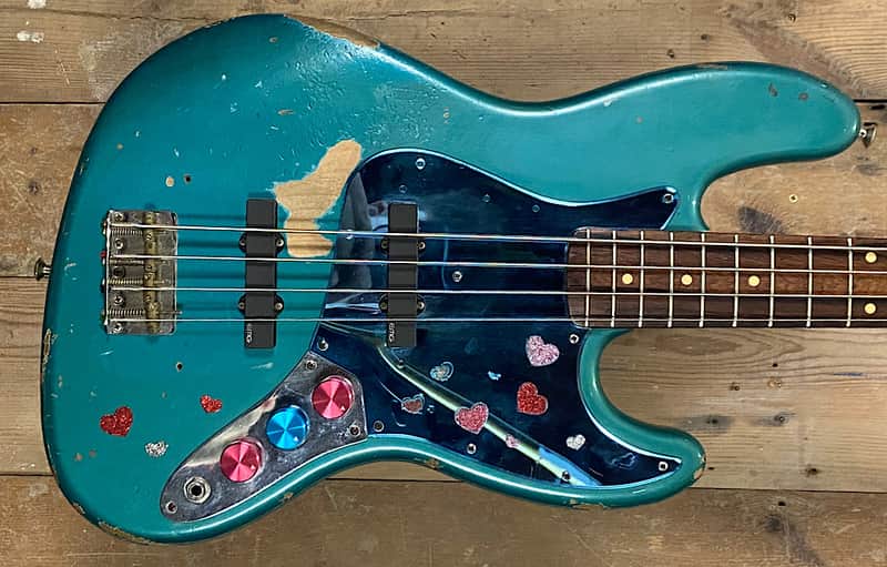 Fender Jazz Bass Custom Shop (Ex Andrew Levy) - Lake Placid Blue image 1