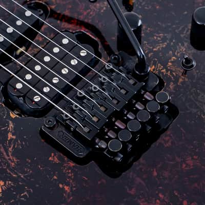 1994 Hamer USA Centaura GCTS-JR-2 Iridescent Swirl HSS Superstrat, Near-Mint w/ Case image 8