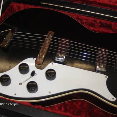 Silvertone Stratotone 1420 1962 Black image 2