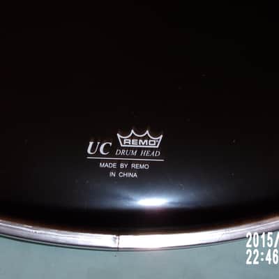 New PDP LOGO 22" Bass / Kick Drum Heads by Remo Black Resonator side image 3