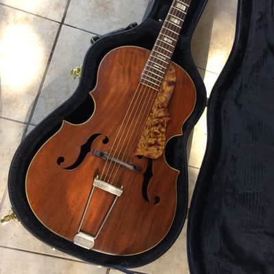 1930s Oscar Schmidt Sovereign Stella Cello Archtop Guitar RARE image 2