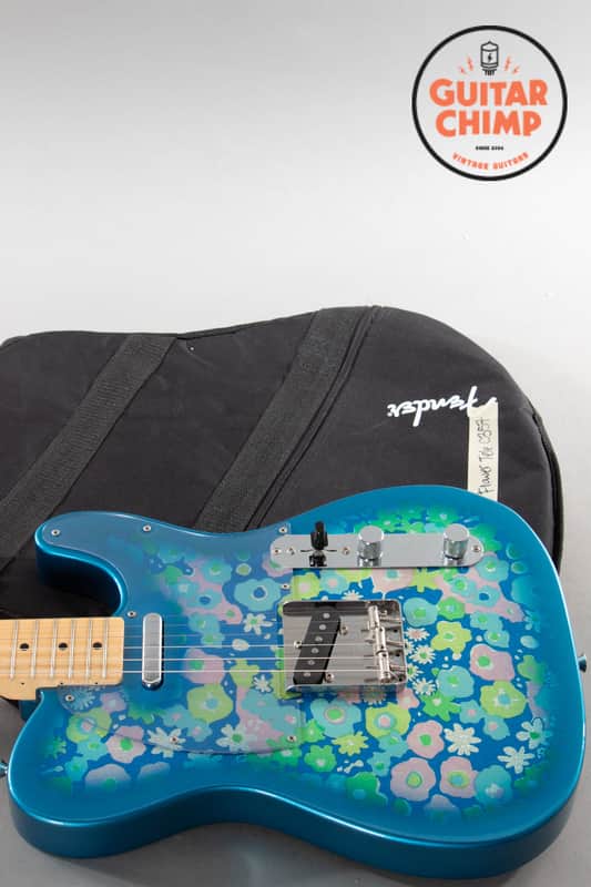 2017 Fender MIJ Traditional ’69 Telecaster Blue Flower | Made in Japan | Excellent Condition w/ Gig Bag image 1