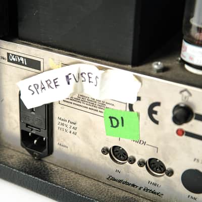 Diezel VH4 2000s Black Tolex owned by Billy Corgan Machina image 8