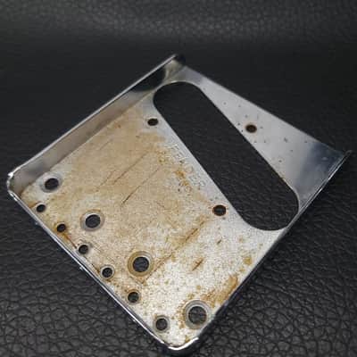 Fender Telecaster Tele American Bridge Plate Vintage 005-4162-049 *AGED² RELIC (C) image 3