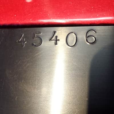 Mouradian CS-74 Chris Squire Model  Red - YES Bass  #6 of the orginal 25 built image 7