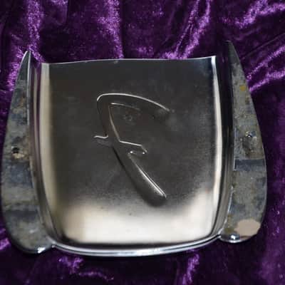 Fender Jazz Bass - Bridge Cover - Chrome - Vintage Late 70s image 3