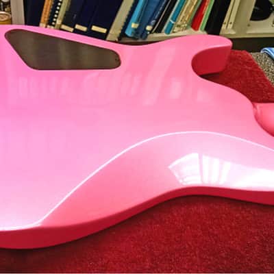 Jackson  San Dimas Soloist  1985 Custom Pink Platinum image 4