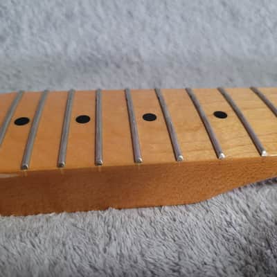 Squier Classic Vibe 70s Stratocaster Neck - Maple/Maple LSR Roller Nut, Gotoh Locking Tuners, Tusq image 10