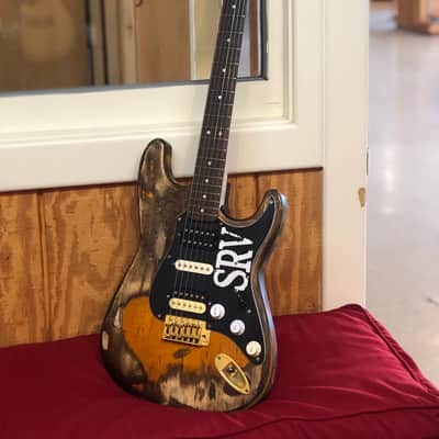 Squier Stratocaster SRV Stevie Ray Vaughan Relic Electric Guitar