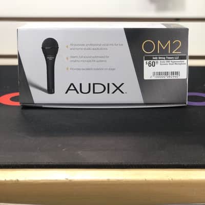 Audix OM2 Hypercardioid Dynamic Vocal Microphone image 1