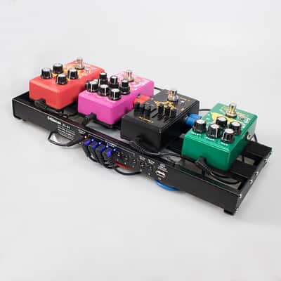 Ginean 50cm pedalboard with case,10 isolated outputs power supply,price include the import duty for US buyer image 3