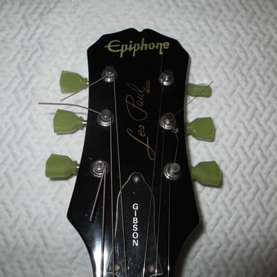 Epiphone/Gibson Les Paul 2001 Black Quality Korean not China image 7