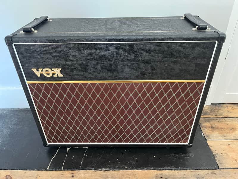 Vox V212C Custom 2x12" Guitar Speaker Cabinet 2010s - Black image 1