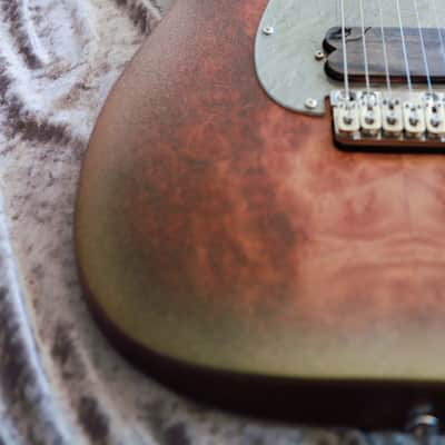 GB Liuteria Traditional Strato Vegatrem - Camphor burl image 15