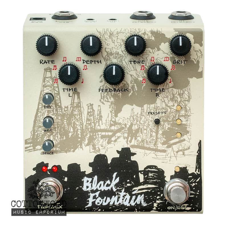 Old Blood Noise Endeavors Black Fountain Stereo - Cream image 1
