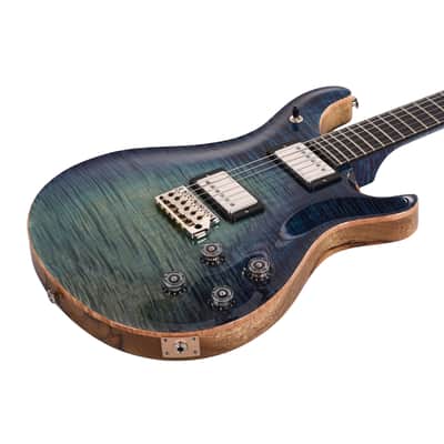 PRS Private Stock #12227 McCarty 594 One Piece Curly Maple/Black Limba Aqua Violet Dragon's Breath w/Birds of a Feather (Serial #0417615) image 10