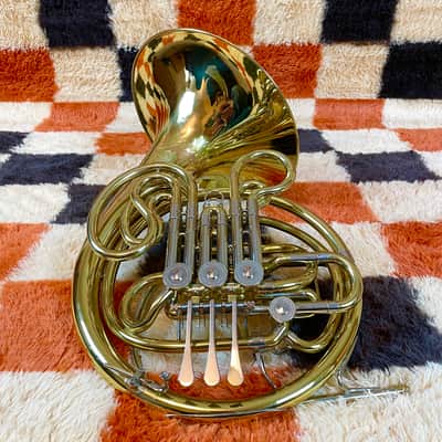 RS Berkeley Double French Horn F/Bb 4 Valve With Case And Mouthpiece (See Video) image 3
