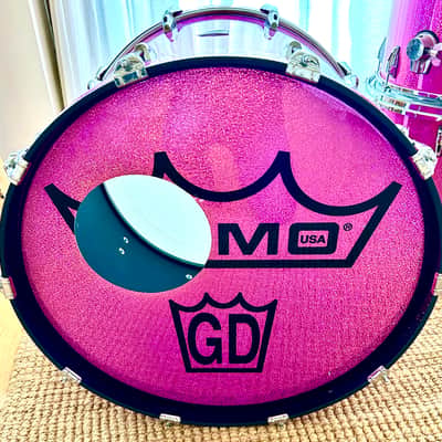 Remo MasterEdge 2000 - Pink Champagne Sparkle image 2