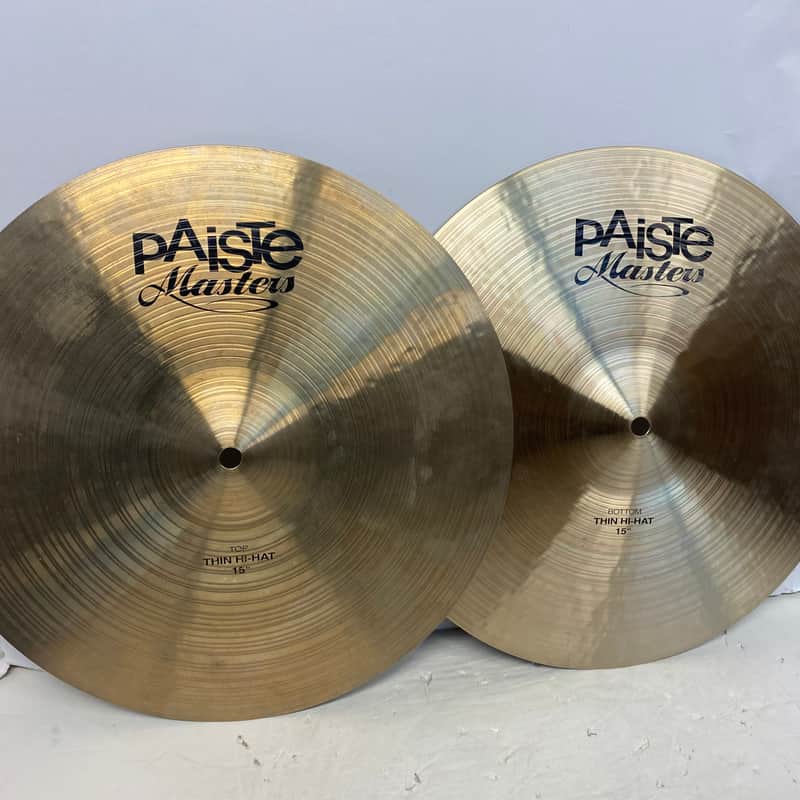 Paiste 14" Masters Series Thin Hi Hats image 1