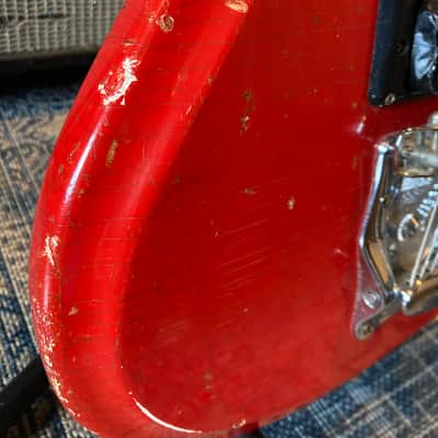 Mosrite Ventures Mark V 1966 - Red image 5