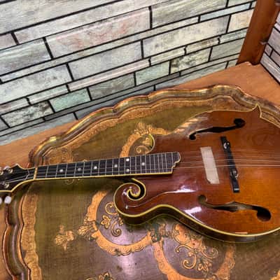 Washburn M-4SB R Sunburst Mandolin - Natural Relic image 23