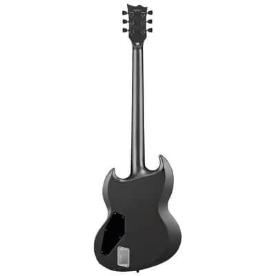 ESP E-II Viper Baritone Charcoal Metallic Satin image 6
