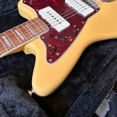 Fender Limited Edition 60th Anniversary Classic Jazzmaster Vintage Blonde with Upgraded Bridge and Fender Hard Case image 11